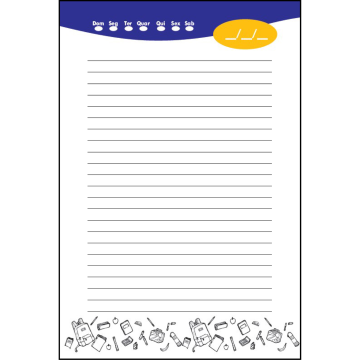 Agenda Modelo Permanente - 240 Páginas Impressas - Formato: 13,5 cm x 20 cm