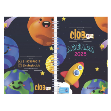 Agenda Modelo Anual - 240 Páginas Impressas - Formato: 13,5 cm x 20 cm
