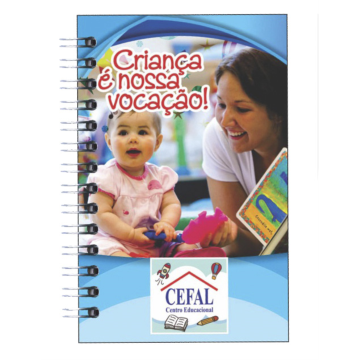 Agenda Modelo Maternal - 240 Páginas Impressas - Formato: 13,5 cm x 20 cm