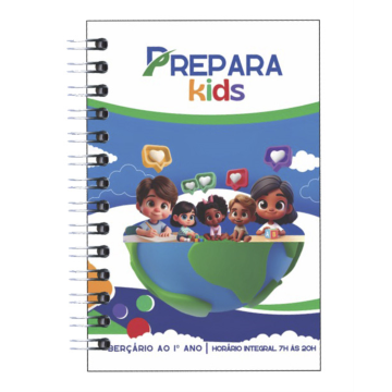 Agenda Modelo Infantil - 240 Páginas Impressas - Formato: 13,5 cm x 20 cm