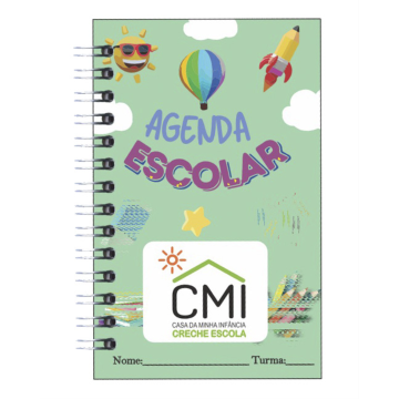 Agenda Modelo Integral - 240 Páginas Impressas - Formato 13,5 x 20