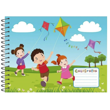 Caderno Caligrafia 48 folhas - 200x247mm