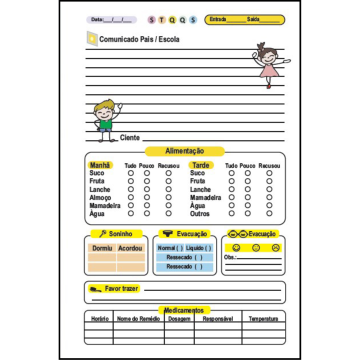 Agenda Modelo Integral - 240 Páginas Impressas - Formato 13,5 x 20